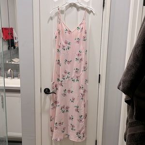 Lush pink floral dress